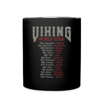 Viking World Tour Vikings Turnee - Mug uni - noir - Devant