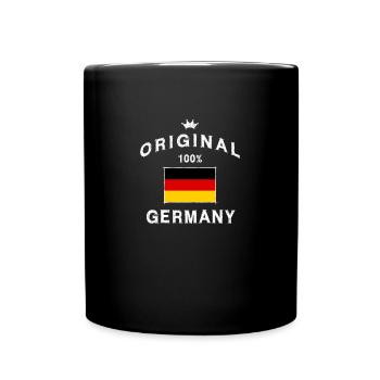 Germany german flag flag - Full Colour Mug - black - Front