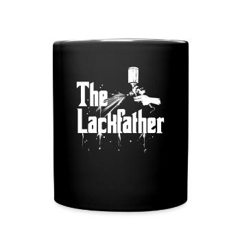 The Lackfather - Lackierer & Autolackierer - Tasse einfarbig - Schwarz - Vorne