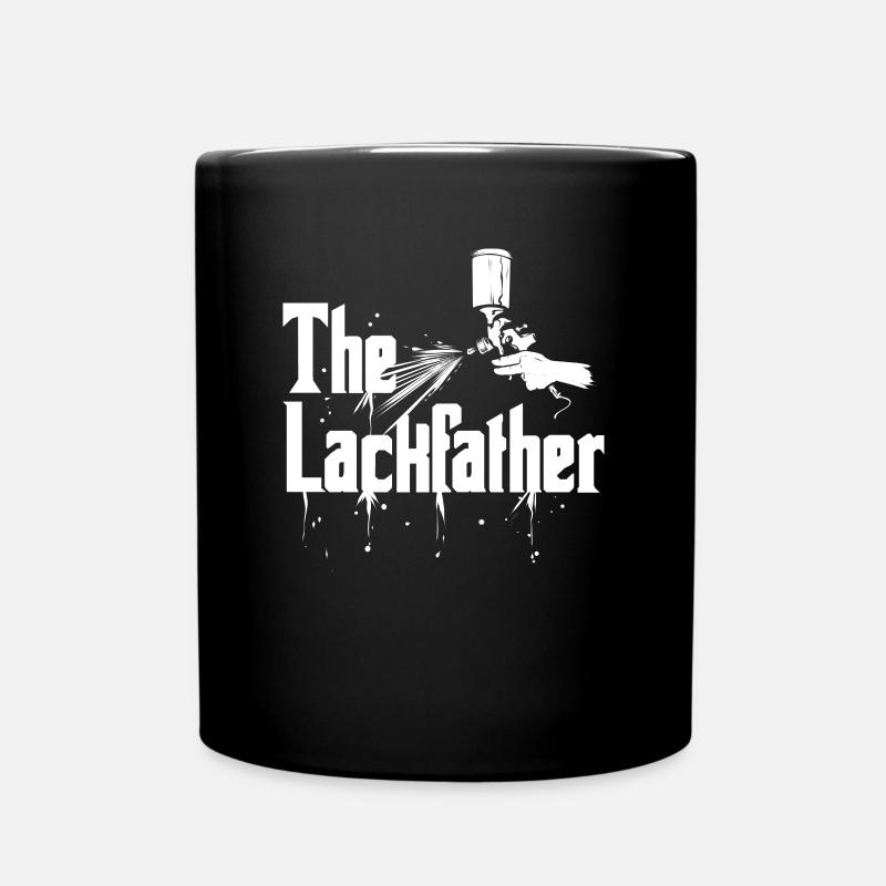 The Lackfather - Lackierer & Autolackierer - Tasse einfarbig - Schwarz