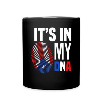 ADN pays d’origine à Porto Rico - Mug uni - noir - Devant