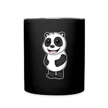 Panda Ours Panda Baby - Mug uni - noir - Devant