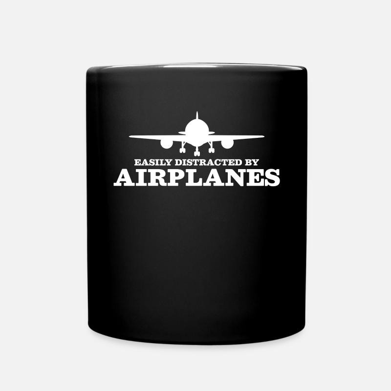 Aviation aéronautique - Mug uni - noir