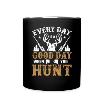 hunter - Full Colour Mug - black - Front
