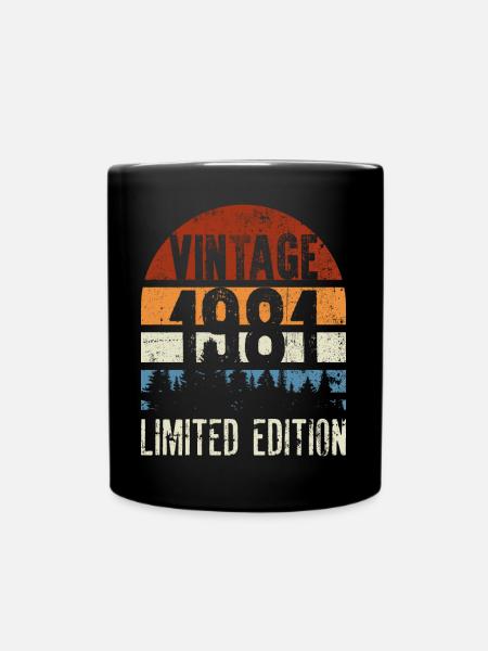 Vintage 404 Limited Edition - Full Colour Mug - black