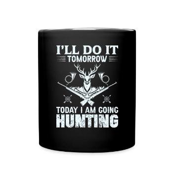 hunter - Full Colour Mug - black - Front