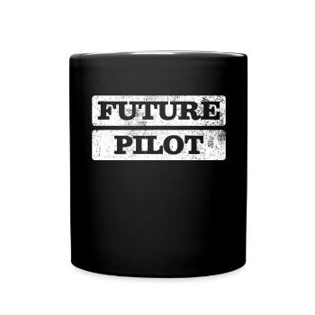 Pilot - Full Colour Mug - black - Front