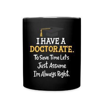 Promotion - Tasse einfarbig - Schwarz - Vorne