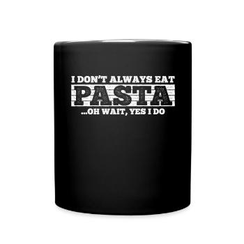 pasta - Full Colour Mug - black - Front