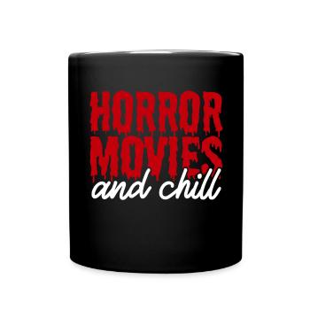 Films d’horreur - Mug uni - noir - Devant