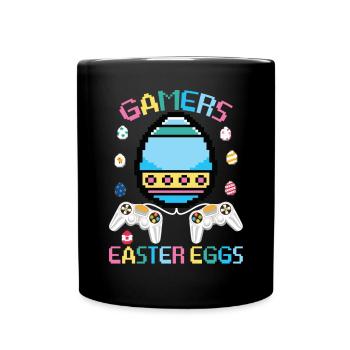 Gamer Easter Eggs - Mug uni - noir - Devant