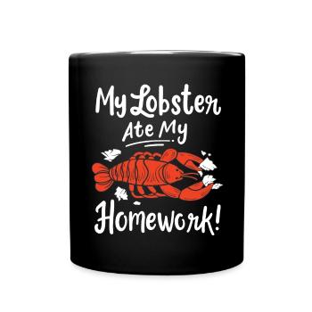 Hummer - Tasse einfarbig - Schwarz - Vorne