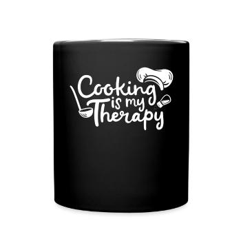 Cooking Cook Cook - Full Colour Mug - black - Front