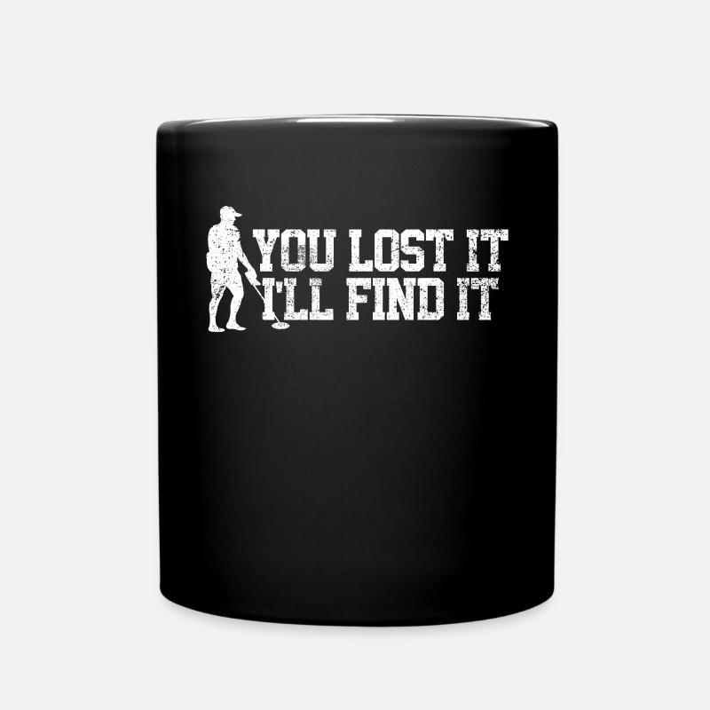 Détection des métaux - Mug uni - noir