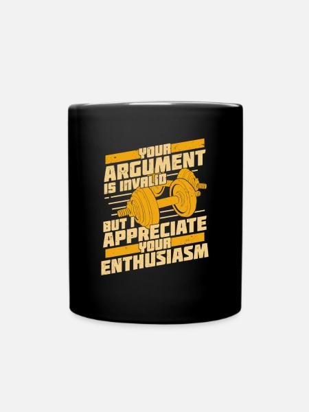 Funny Personal Trainer Fitness Trainer Gift - Full Colour Mug - black