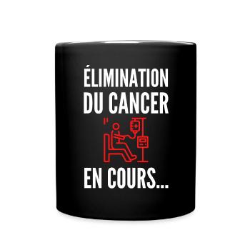 Élimination en cours – Avancer, simplement - Mug uni - noir - Devant
