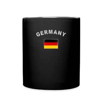 Germany german flag flag - Full Colour Mug - black - Front