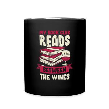 Club de livres Bücherklub Buchgemeinschaft Geschenk - Mug uni - noir - Devant