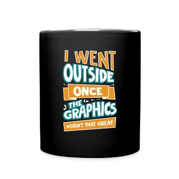 Gamer PC Pc Computerspieler Cadeau - Mug uni - noir - Devant