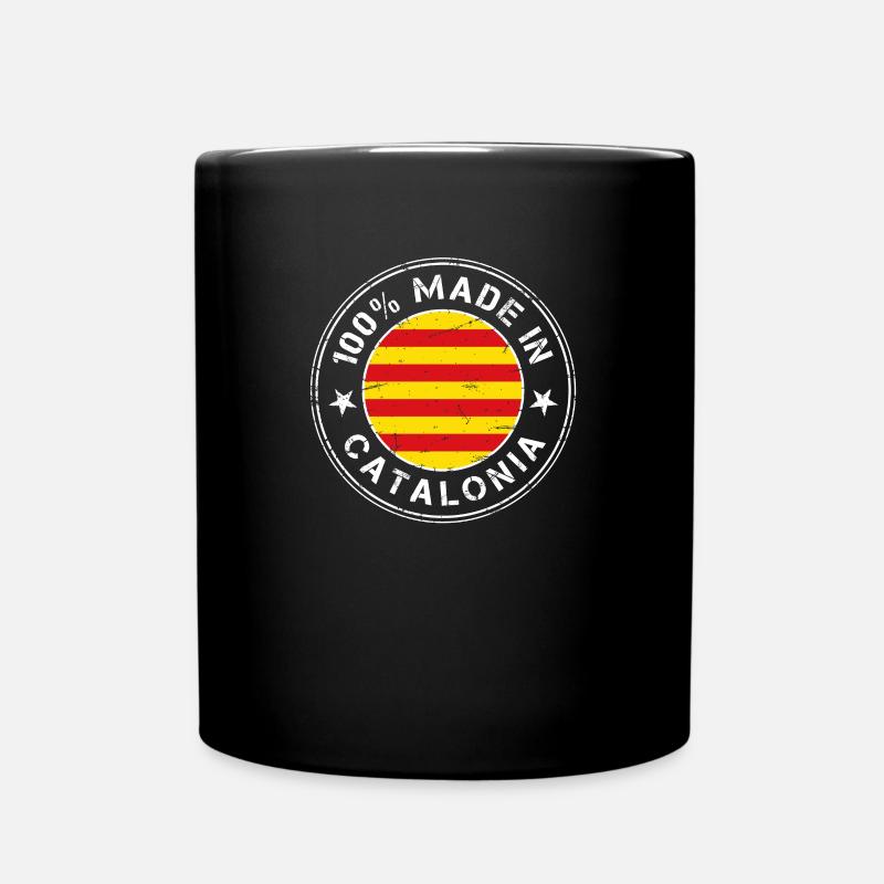 Catalonia Catalan - Full Colour Mug - black