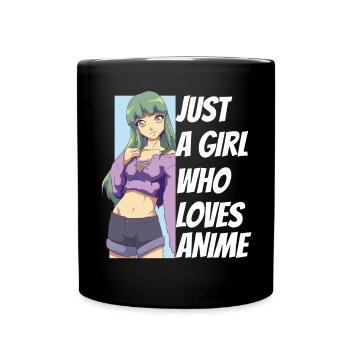 Anime Japanese Otaku Anime Lovers - Full Colour Mug - black - Front