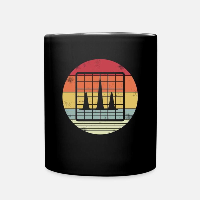 Haute performance liquid chromatography retro HPLC - Mug uni - noir