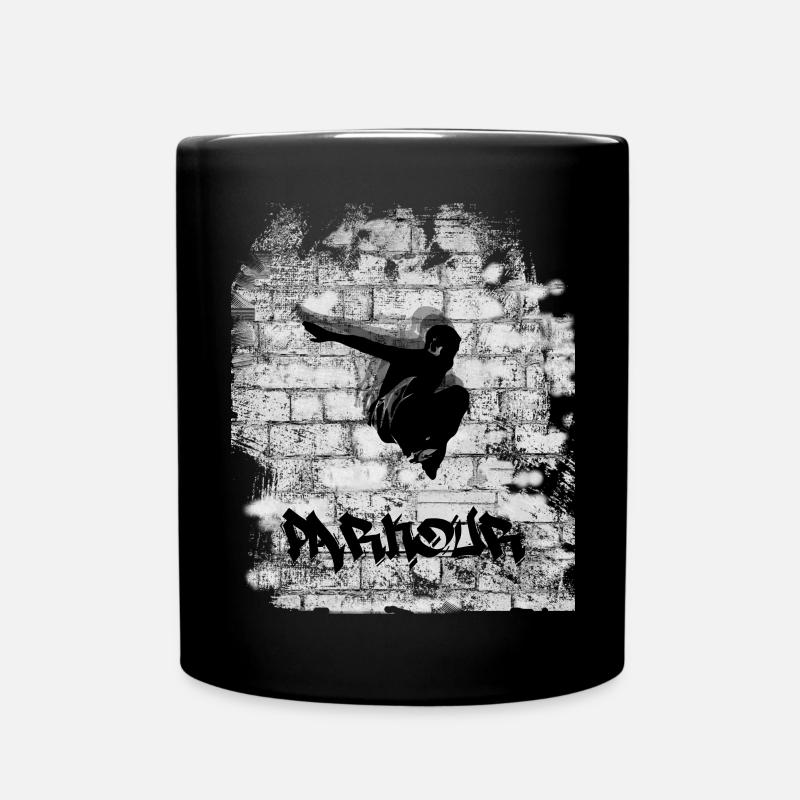 Parkour - Mug uni - noir