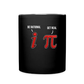 Pi Day Math Pi 3.14 - Tasse einfarbig - Schwarz - Vorne