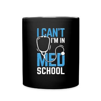 Médecine Étudiant Étudiant En Médecine Cadeau - Mug uni - noir - Devant