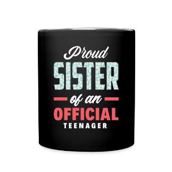 13ème anniversaire Jeune fille - Mug uni - noir - Devant