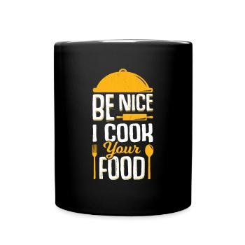 Chef Chef Food Chef Gift - Full Colour Mug - black - Front