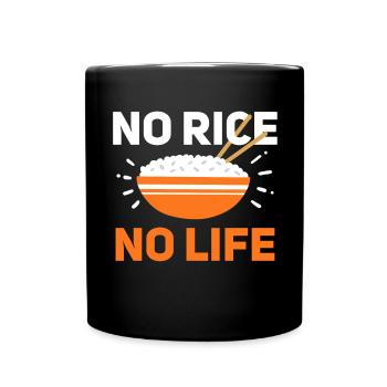 Riz Philippin Philippines Cuisine asiatique - Mug uni - noir - Devant