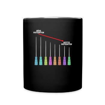 Evil Cute Patients Medical Assistants - Full Colour Mug - black - Front