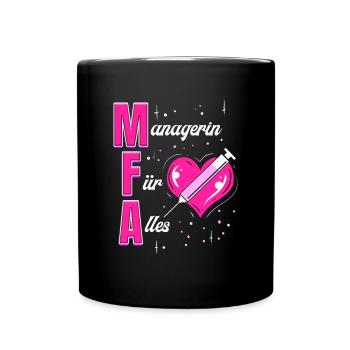 Manager for Everything - Medical Assistant - Full Colour Mug - black - Front