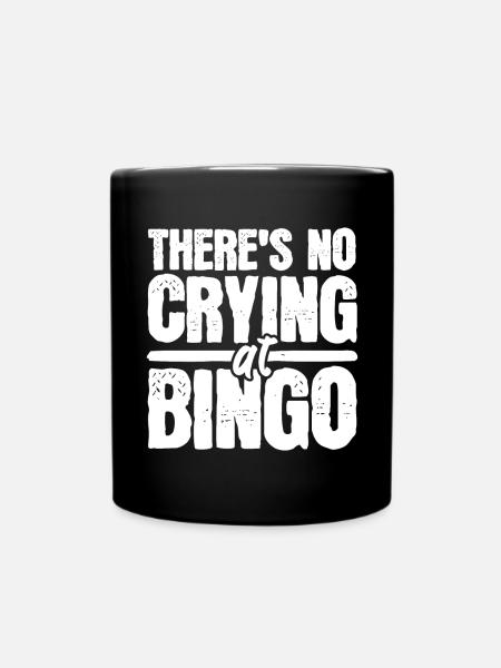Bingo Bingo Players Bingo Calls - Full Colour Mug - black