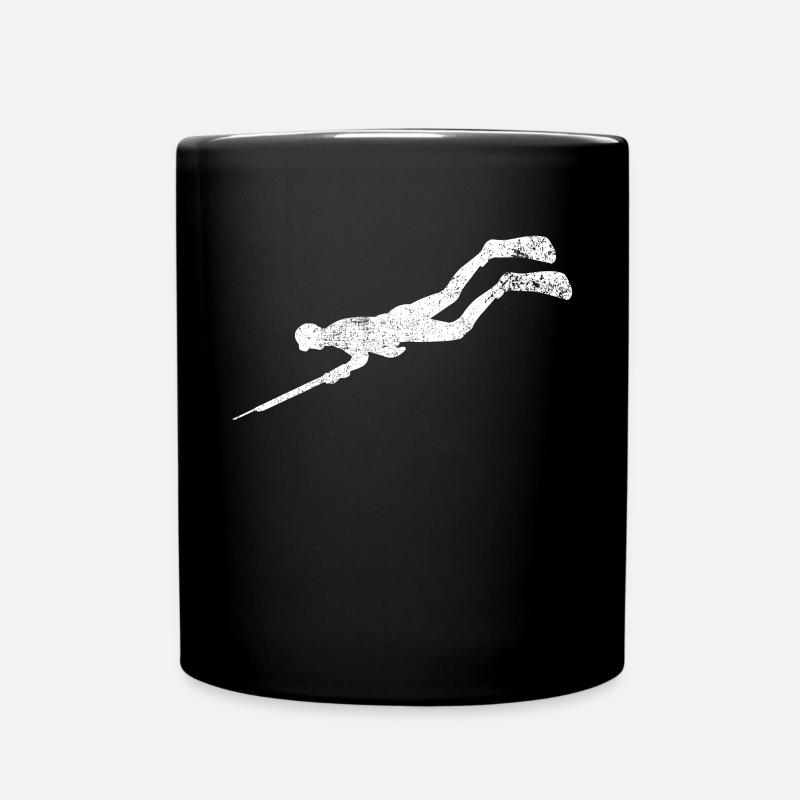 Pêche sous-marine Pêche Plongée - Mug uni - noir