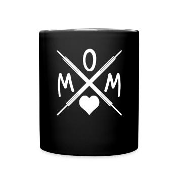 Maman - Maman - Maman - Mug uni - noir - Devant