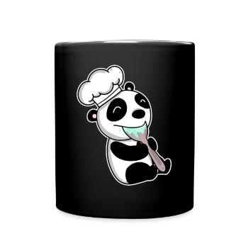 Boiling Baby Panda - Full Colour Mug - black - Front