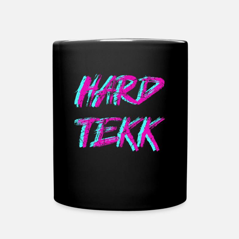 Hard Tekk Hardtekk - Tasse einfarbig - Schwarz
