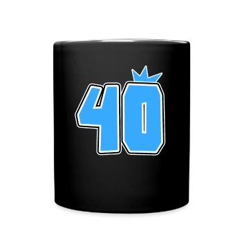 40 - Full Colour Mug - black - Front