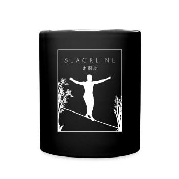 Slackline Chinois Hanzi Slackline Slackline - Mug uni - noir - Devant