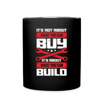 Tuning Tuner Racing Car Motorcycle Mechanic Gift - Full Colour Mug - black - Front