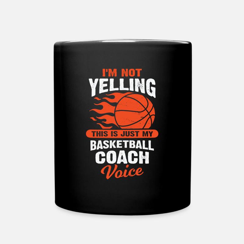 Basketball Coach Basketballtrainer Geschenk - Tasse einfarbig - Schwarz