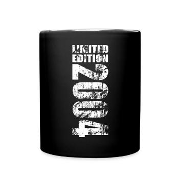 Édition Limitée 2004 18ème Anniversaire Cadeau - Mug uni - noir - Devant