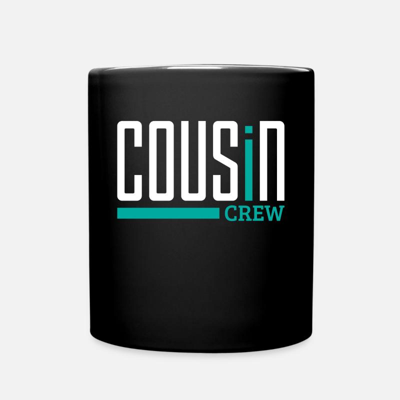 Cousin Cousin Crew - Tasse einfarbig - Schwarz