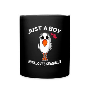gull - Full Colour Mug - black - Front