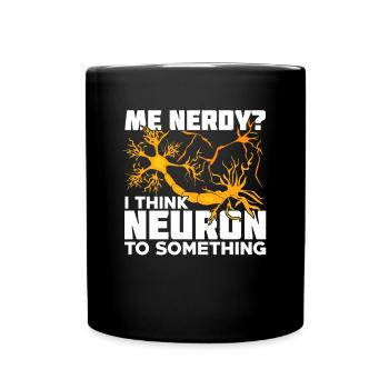 Neuroscience Neuroscientist Gift - Full Colour Mug - black - Front