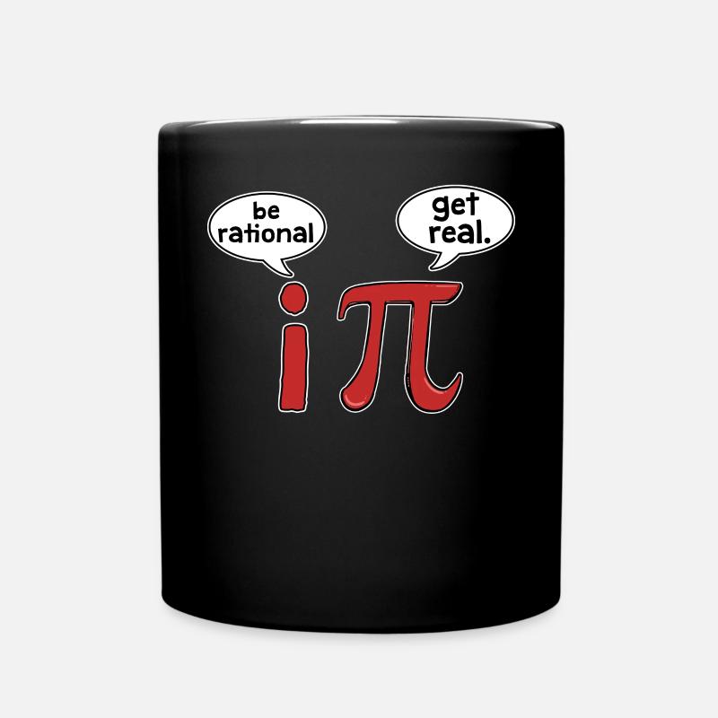 Pi-Tag Pi Math - Tasse einfarbig - Schwarz