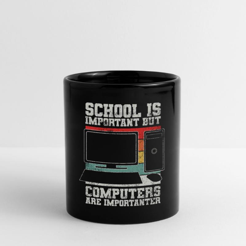 Computer Programmierer Tasse einfarbig