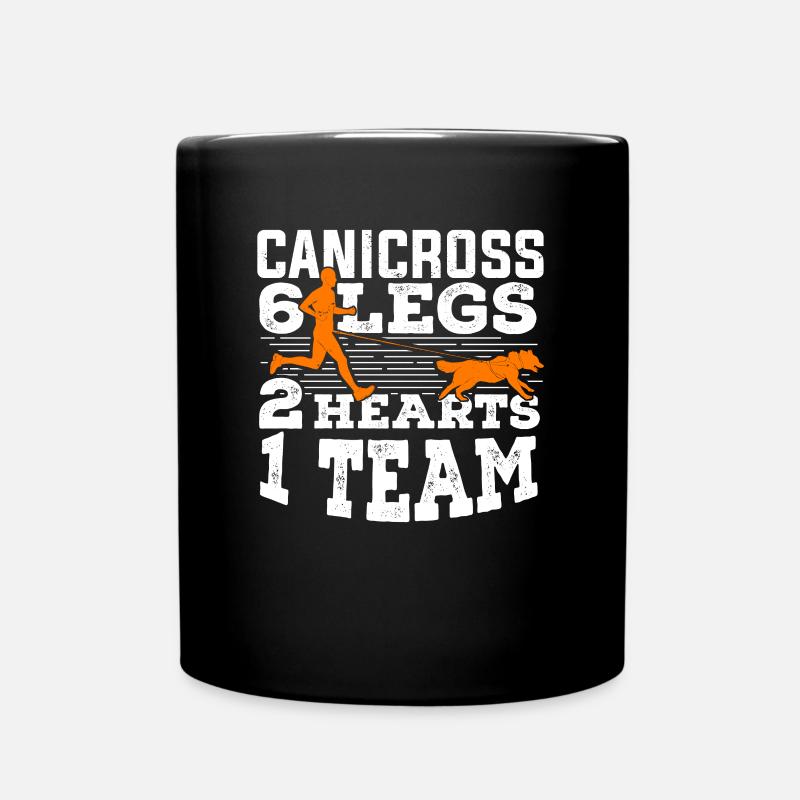Canicross Canicrosser Cadeau - Mug uni - noir